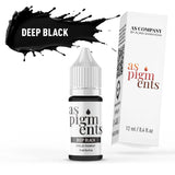 AS COMPANY Deep Black (AS Pigments) 6/12ml - BVShop