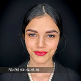 AS COMPANY Mineral Eyebrow Set (Opium Light) 6pcs/6ml - BVShop