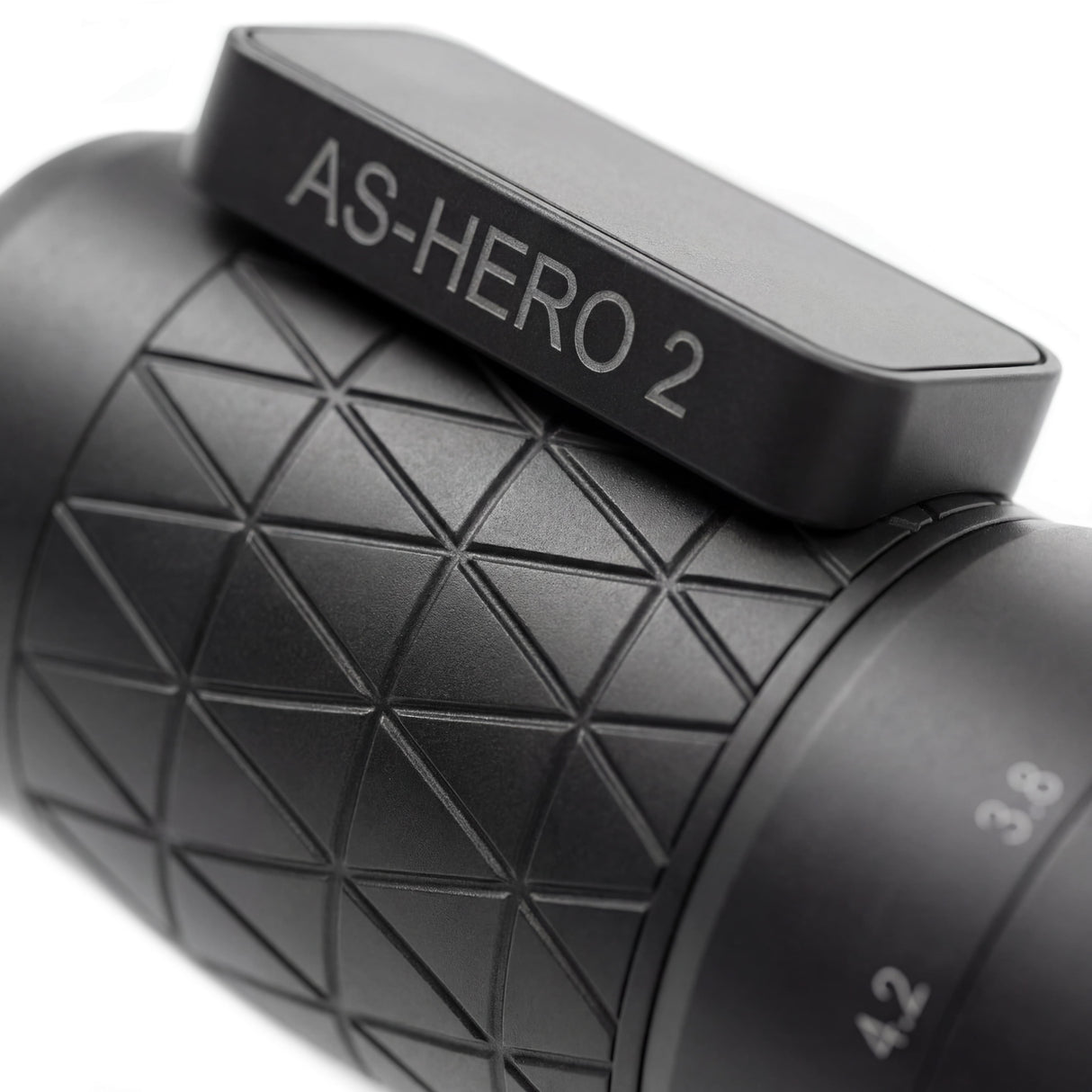 AS HERO 2 battery display and six-position adjustable stroke selector