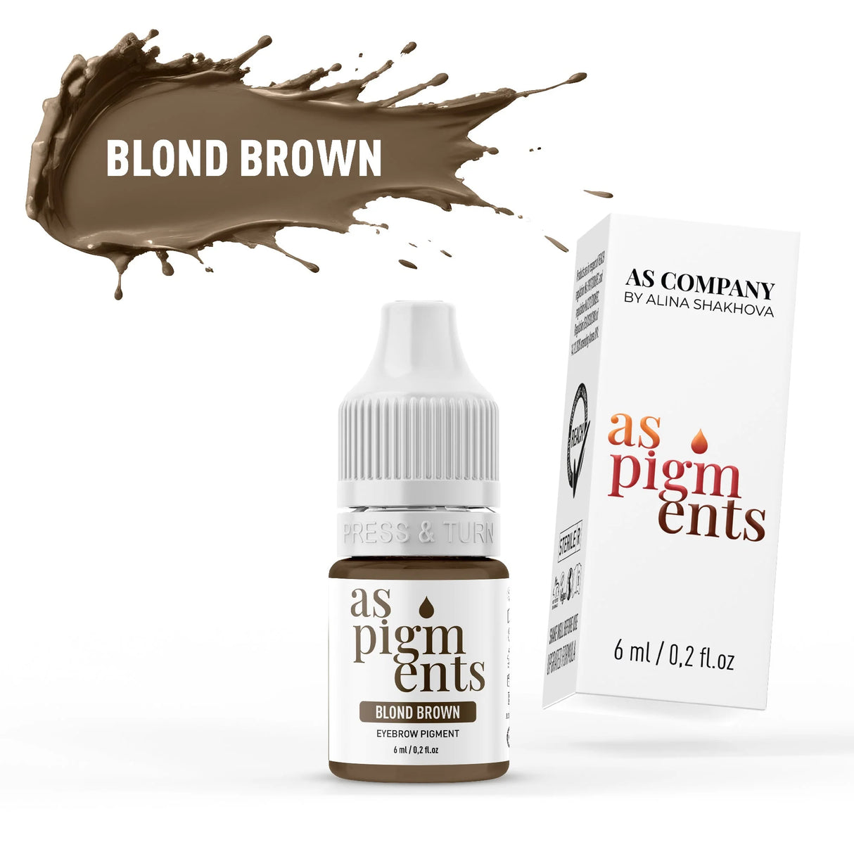 AS COMPANY Biondo Marrone (Pigmenti AS) 6/12ml