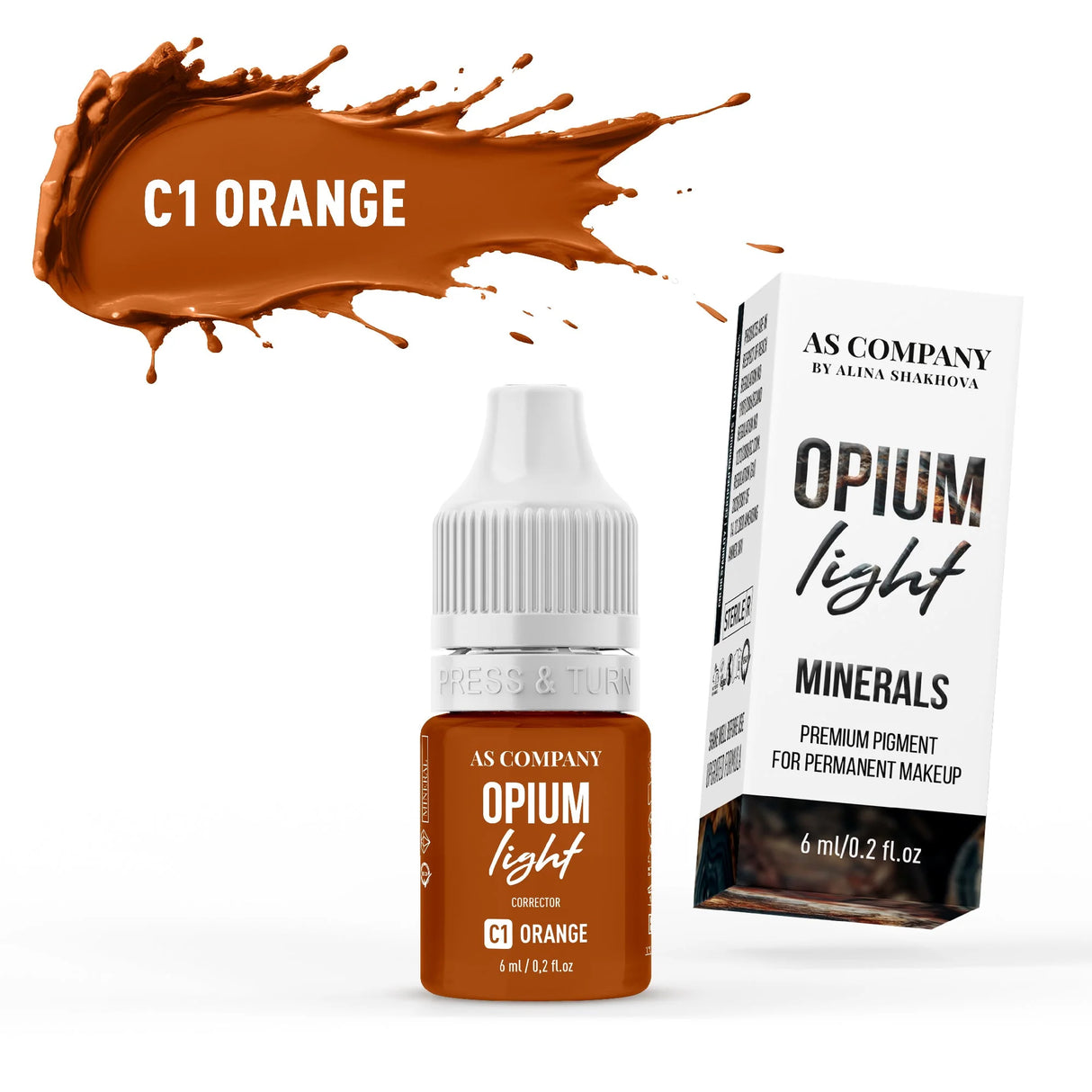 AS COMPANY C1 Minerale Arancione (OPIUM LIGHT) 6/15ml