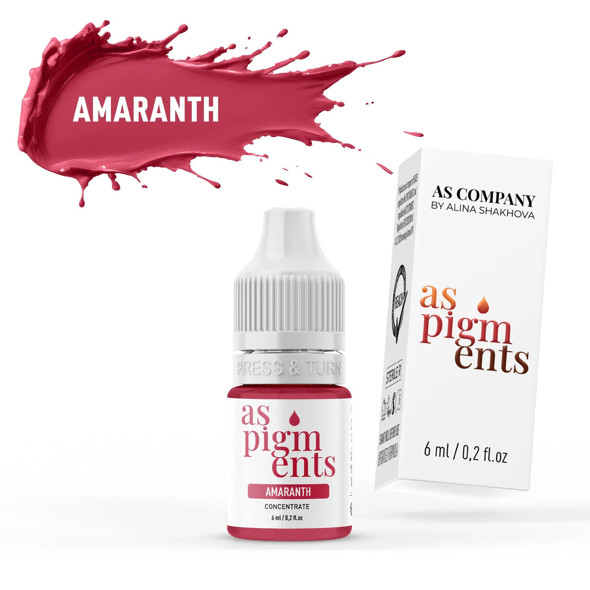 AS COMPANY Amaranto/Concentrato (Pigmenti AS) 6/12ml