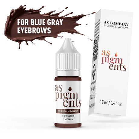 AS COMPANY Per Sopracciglia Grigio Blu / Correttore (Pigmenti AS) 6/12ml