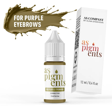 AS COMPANY Per Sopracciglia Viola / Correttore (AS Pigments) 6/12ml