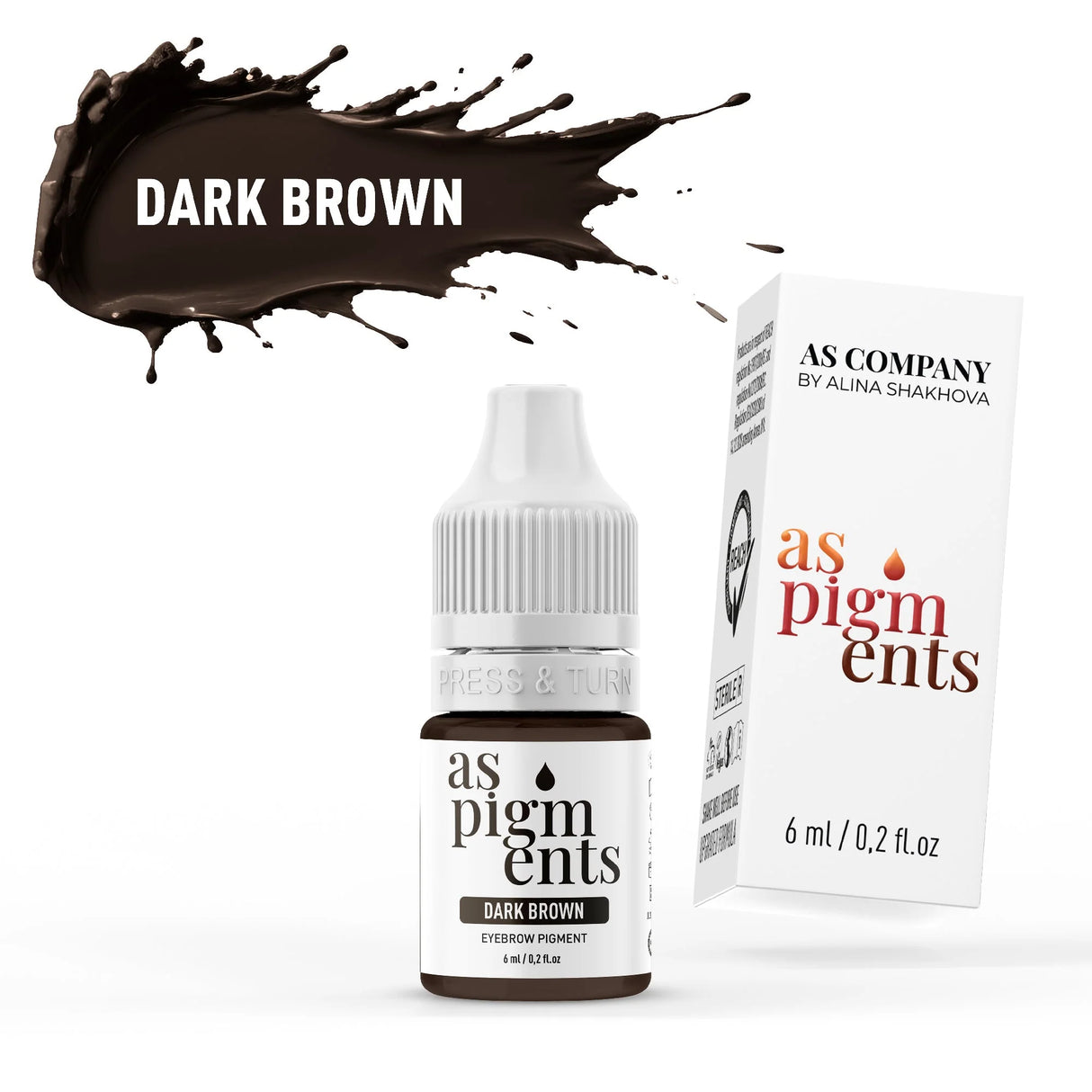 AS COMPANY Marrone Scuro (Pigmenti AS) 6/12ml