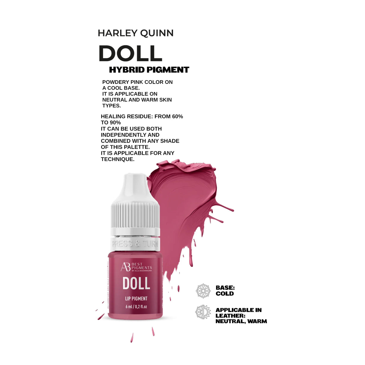 Bambola AS COMPANY (HARLEY QUINN) 6ml