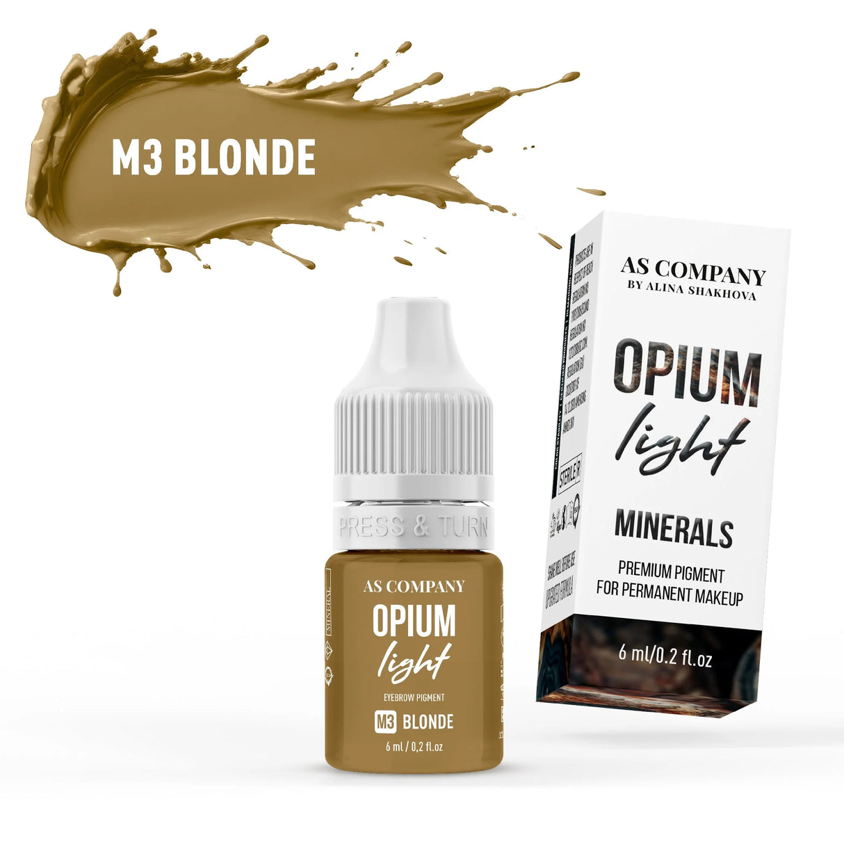AS COMPANY M3-Biondo Minerale (OPIUM LIGHT) 6/15ml