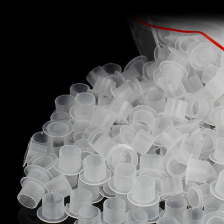 Tattoo Ink Cups 100pcs 8mm/12mm/15mm/17mm - BVShop
