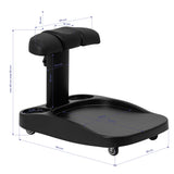 Azzurro paddling pool trolley black - BVShop