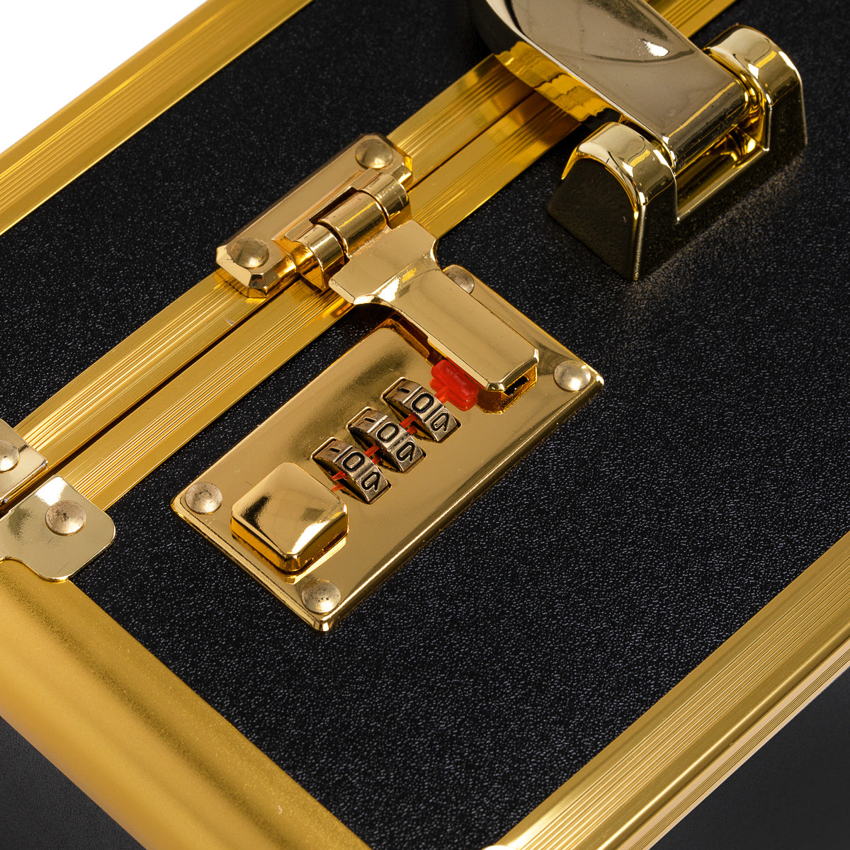 Barber case golden black - BVShop