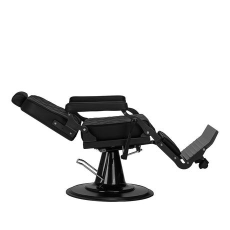 Barber chair Carlos extra black - BVShop