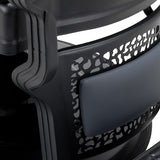 Barber chair Gabbiano Niccolo graphite buttonless - BVShop