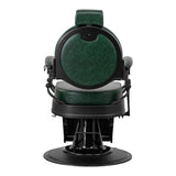 Barber chair Gabbiano President green - BVShop