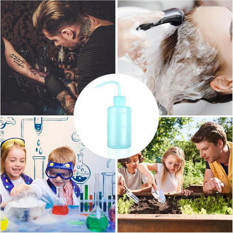 Blue Plastic Wash Bottle 250/500ml - BVShop