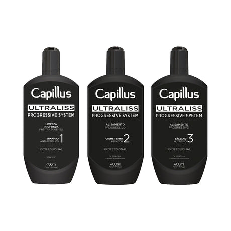Capillus Ultraliss Nanoplastia, set for the nanoplasty treatment, 3x400ml - BVShop