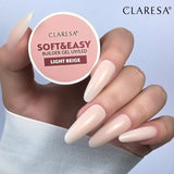 Claresa builder gel Soft&Easy gel light beige 45g - BVShop