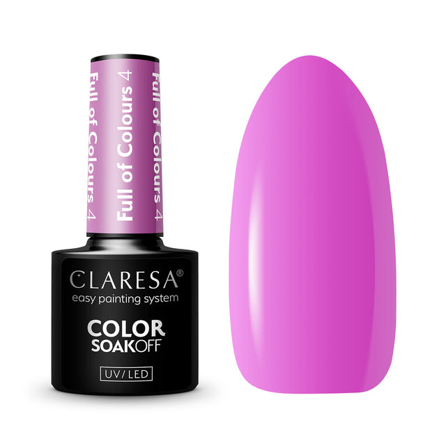 CLARESA Full of colours Hybrid Polish 4 -5g - BVShop