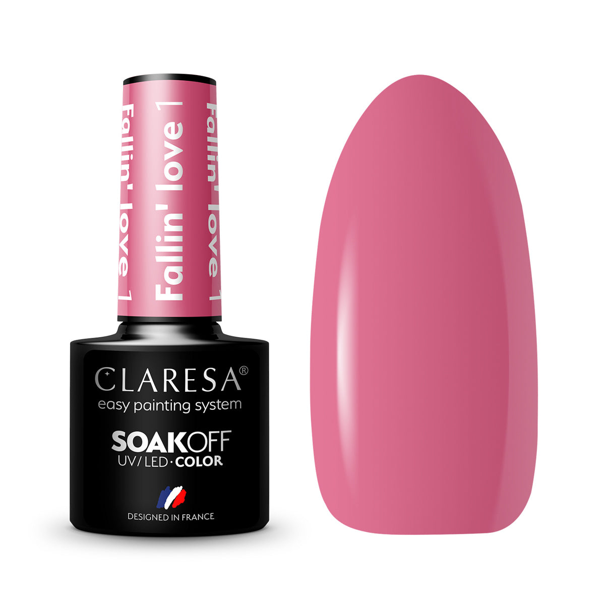 CLARESA Hybrid nail polish FALLIN "LOVE 1 - BVShop