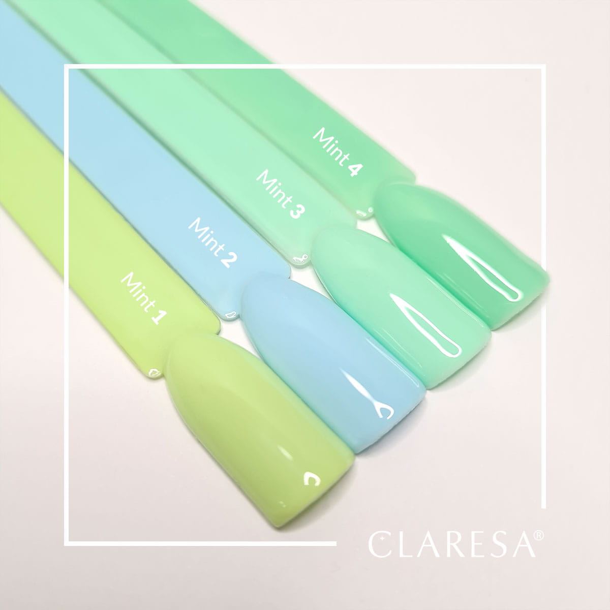 CLARESA Hybrid nail polish MINT 1 -5g - BVShop
