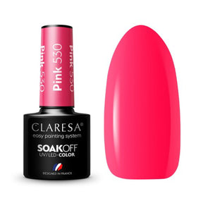 CLARESA Hybrid nail polish PINK 530 -5g - BVShop