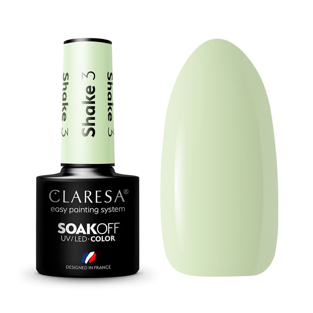 CLARESA Hybrid nail polish SHAKE 3 -5g - BVShop