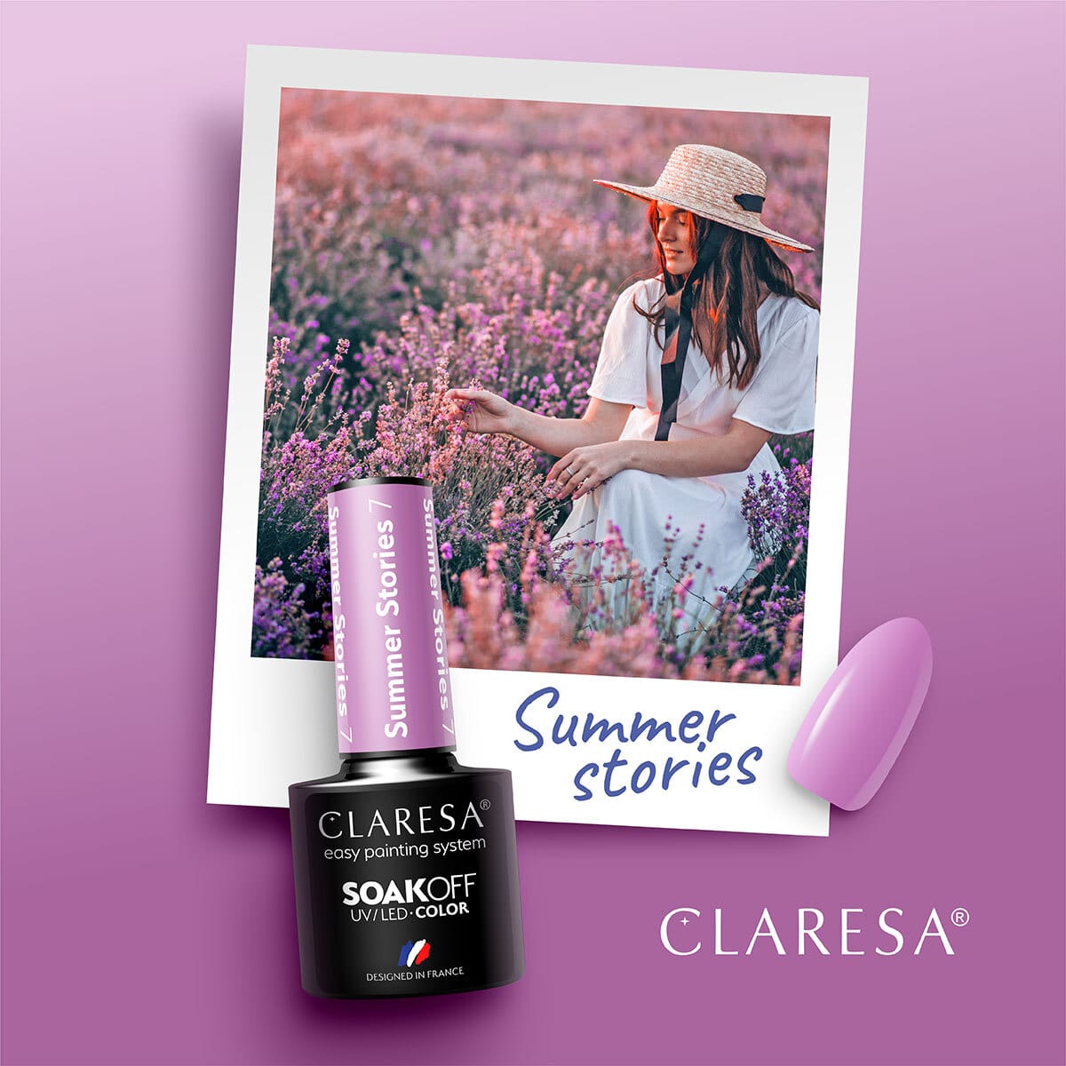CLARESA hybrid varnish SUMMER STORIES 7 -5g - BVShop