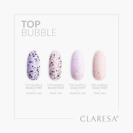 Claresa Top Bubble gold Matt No wipe -5g - BVShop