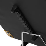 Cosmetic chair 557G with cuvettes black - BVShop