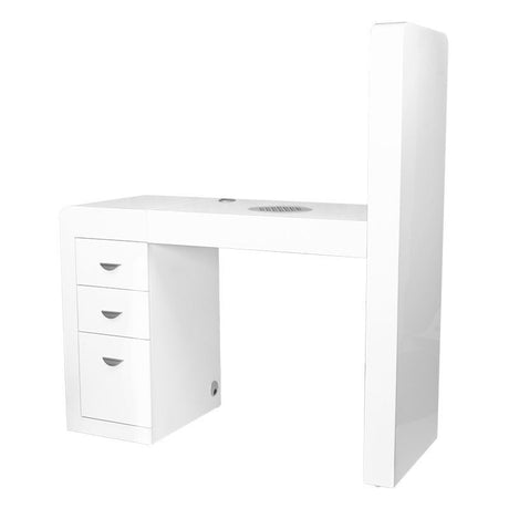 Cosmetic desk 310 white left - BVShop