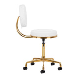 COSMETIC STOOL H5 WHITE GOLD - BVShop