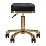 COSMETIC STOOL M-1645 BLACK GOLD - BVShop