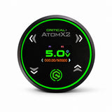 Critical Tattoo Atom X2 Alimentatore Nero — vista frontale