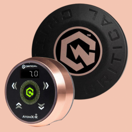 Critical Tattoo AtomX-R And CXP19 Footswitch Bundle Rose/Rose - BVShop