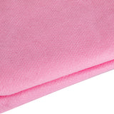 Disposable chair cover with elastic band, 10 pcs. pink - BVShop