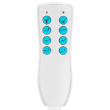 Electric cosmetic chair azzurro 869a rotary 4 engine white - BVShop