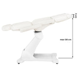 Electric cosmetic chair azzurro 869as pedi 5 motor rotary white - BVShop