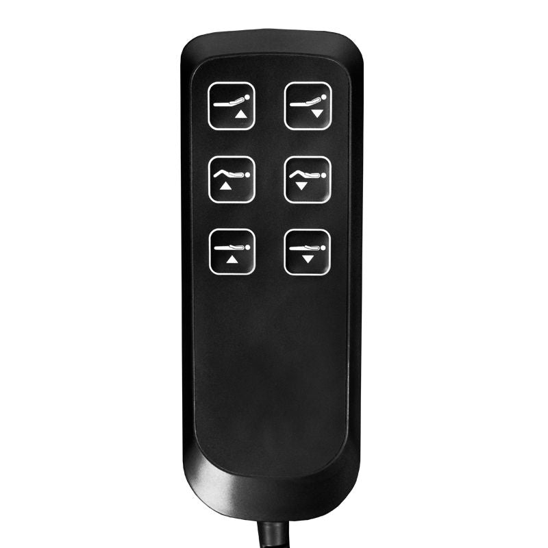 Electric cosmetic chair lux black - BVShop