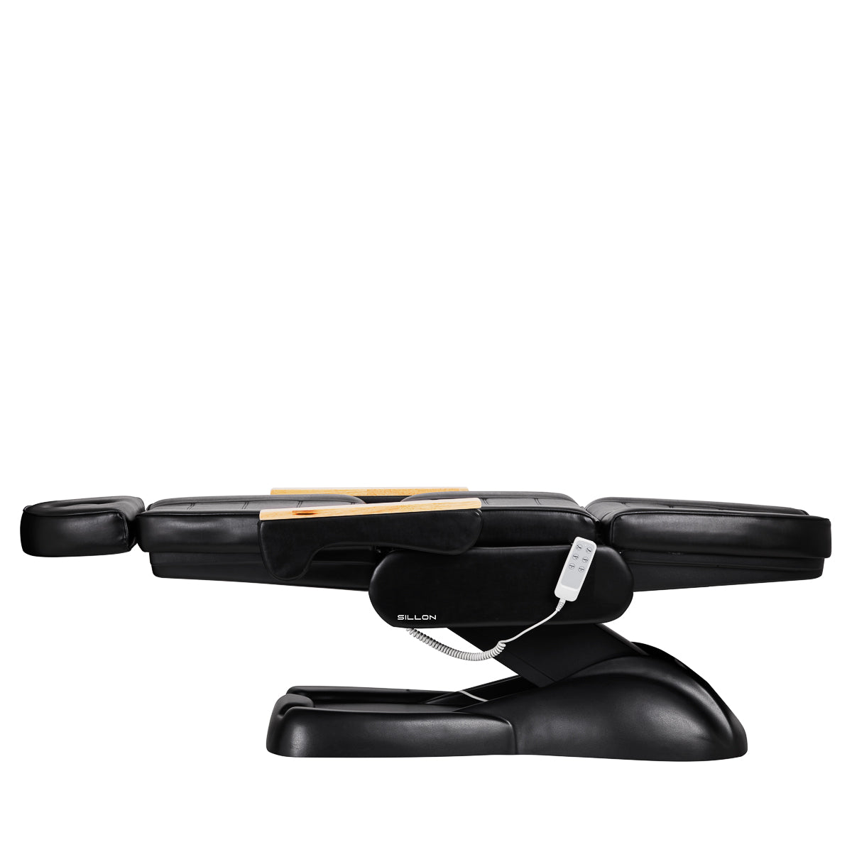 Electric cosmetic chair SILLON Lux 273B 3 actuators black - BVShop