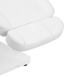 Electric cosmetic chair SILLON Luxury 3 motors white - BVShop