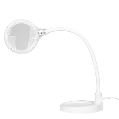 Elegant 2014-2r 30 led magnifier lamp smd 5d with a stand and a clip on the desk - BVShop