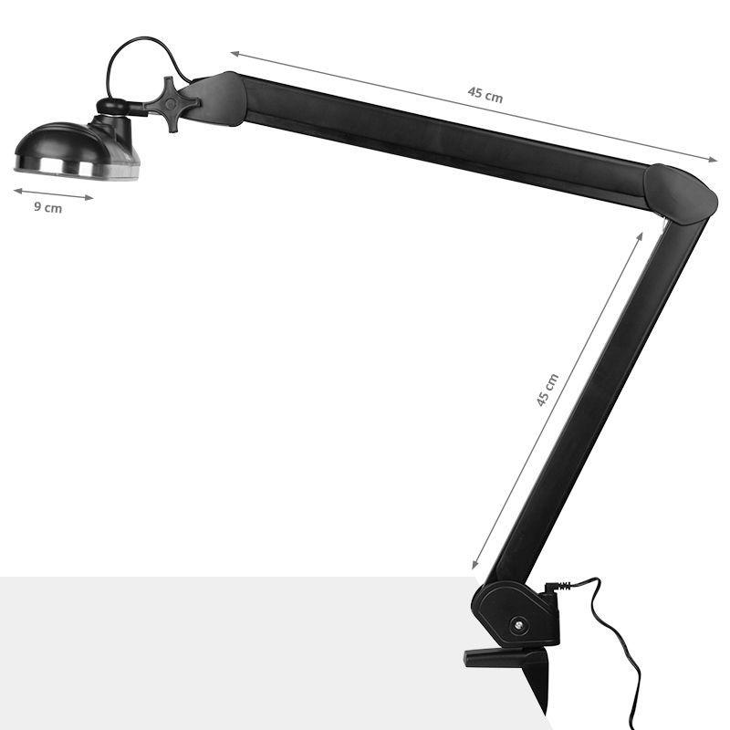 Elegant 801-tl led work lamp with a vice reg. black light intensity and color - BVShop