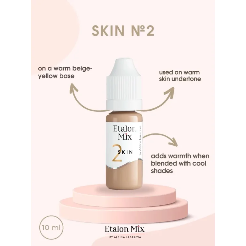 Set di pigmenti per pelle Etalon Mix Camouflage 6x5ml