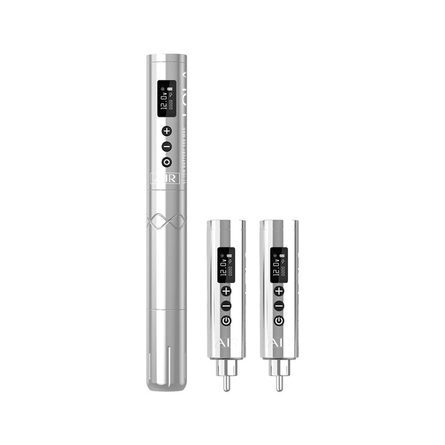 EZ Lola Air silver wireless PMU machine with two additional batteries