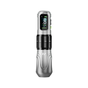 EZ P6 wireless tattoo pen Silver Gradient professional machine
