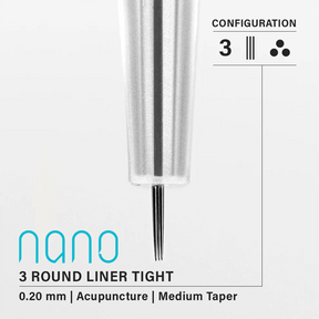 Vertix Nano Round Liner Tight Cartridges - BVShop