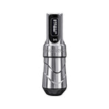 FK Irons Flux Max tattoo machine, Blade silver, front view