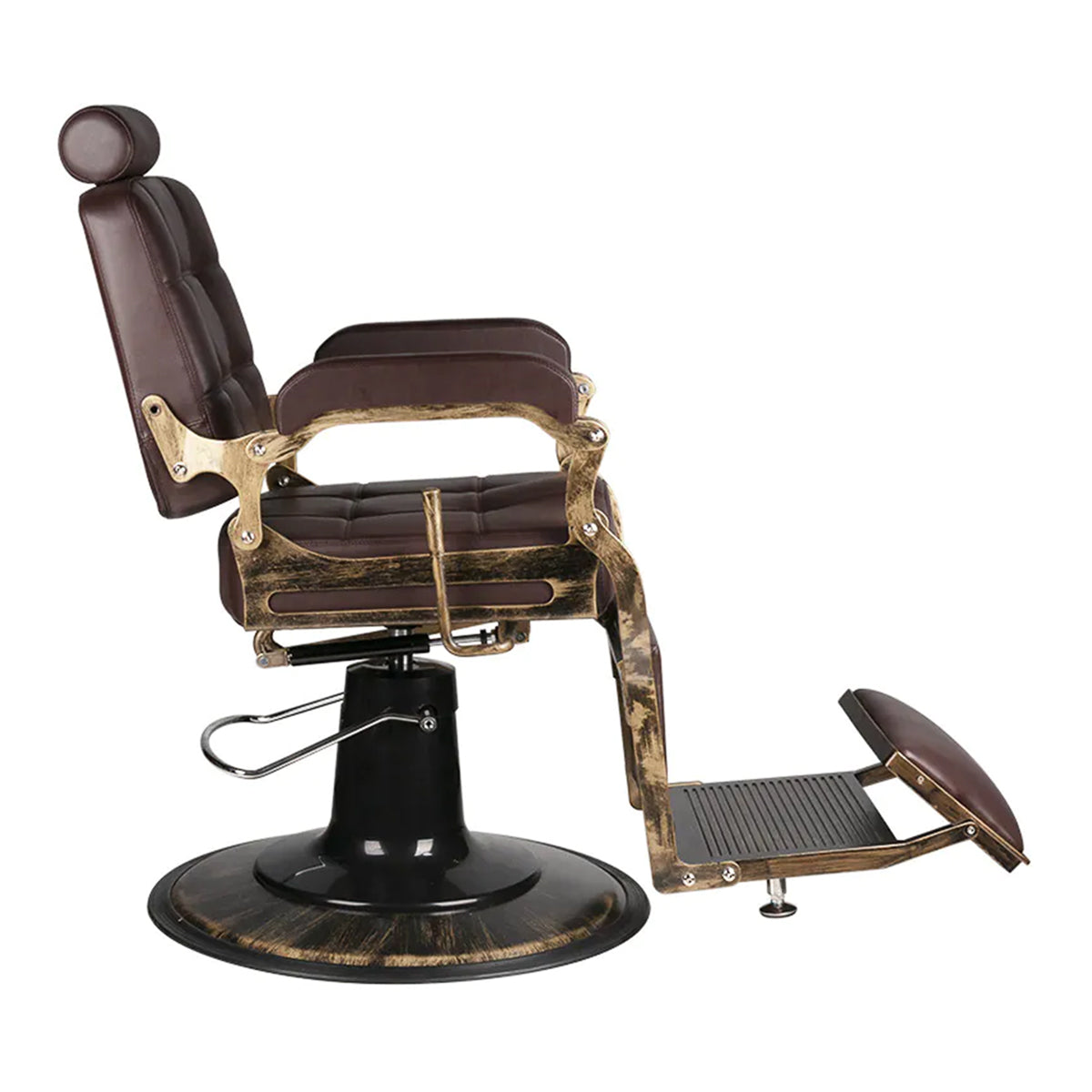Gabbiano barber chair Boss brown - BVShop