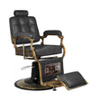 Gabbiano barber chair Boss HD Old Leather black - BVShop