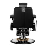 Gabbiano Barber Chair Livio black - BVShop