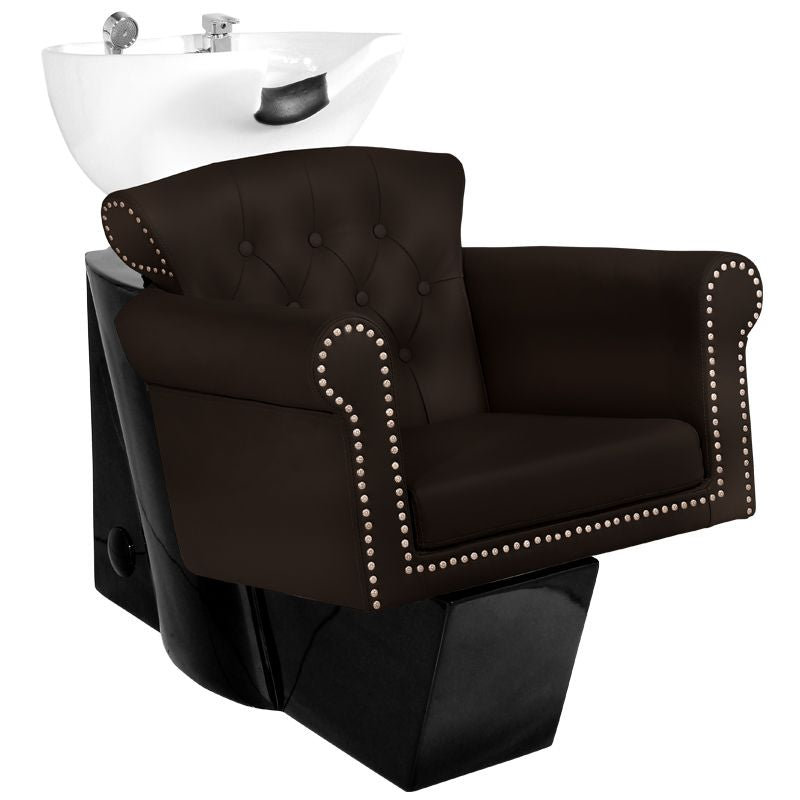 Gabbiano barber wash unit Berlin brown - BVShop